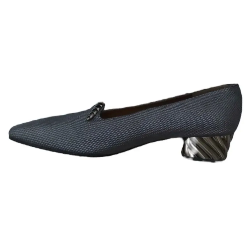 Stuart Weitzman pump with detailed chunky heel Women's 6.5